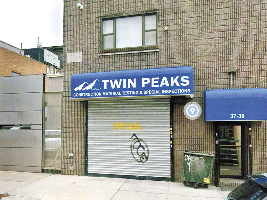 Twin Peaks。 圖片來源:Google地圖