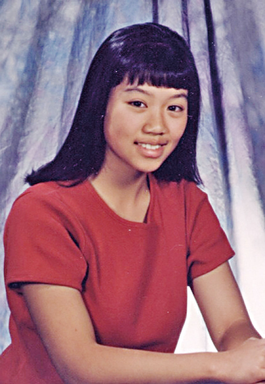 32年前遇害的華裔少女林涵琪。本報資料圖片