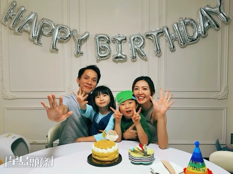 趙浚承與吳若希子女年紀相近,Jinny熱情邀請對方女兒將來來港後可以一起玩。