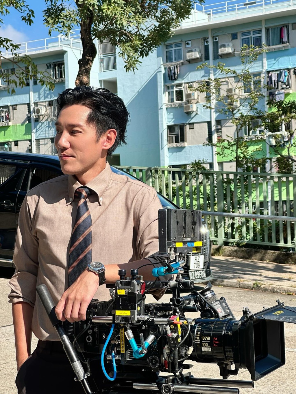 張頴康透露正有新公司洽談合作，但暫時賣關子。