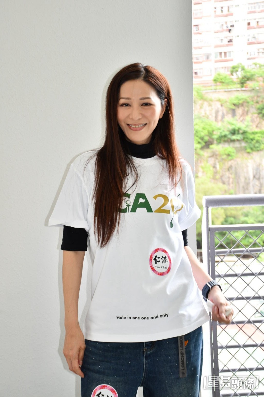滕麗名透露會私下約周嘉洛一起做運動和行山。