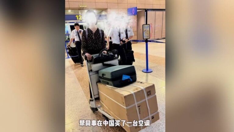 法國男子上海公幹 順道購入冷氣機帶回巴黎應對熱浪