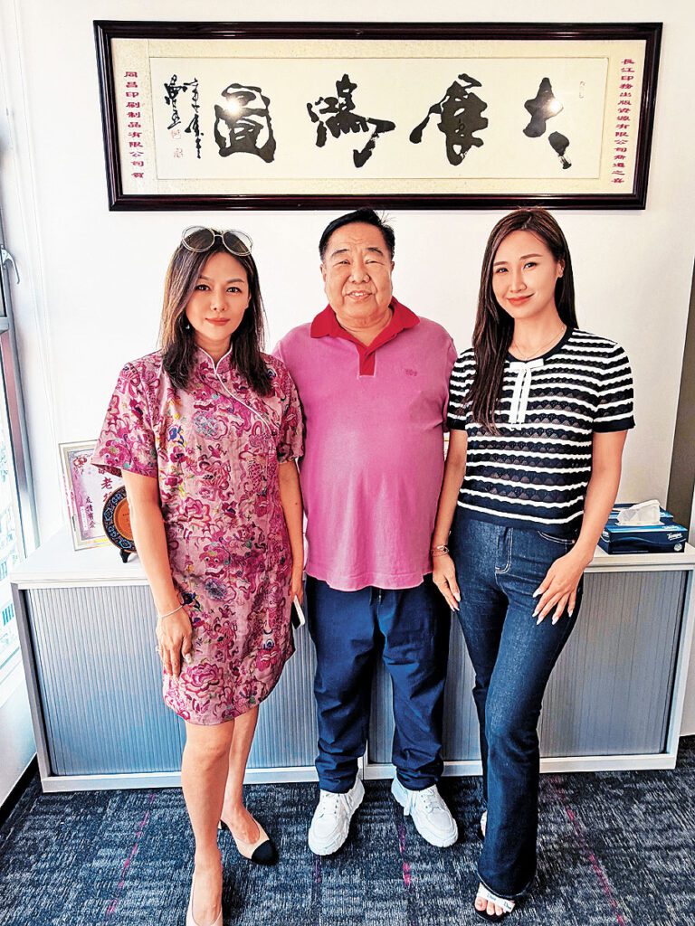 林寶玉（右）指老闆Sam哥沒要求她「跑數」。