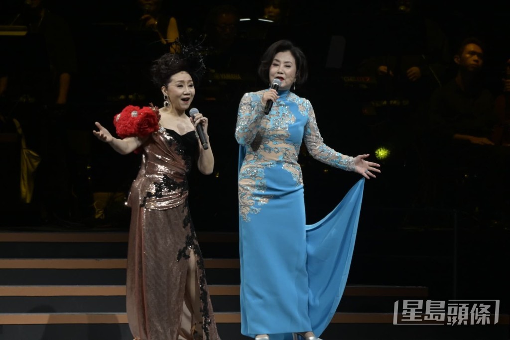 張德蘭的紅館演唱會曾邀得汪明荃擔任嘉賓。