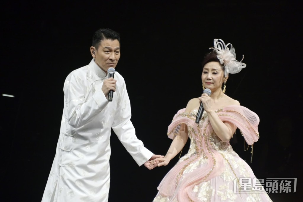 劉德華的驚喜現身成為上次演唱會亮點之一。