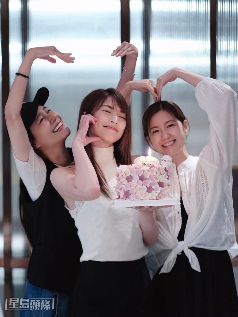 連詩雅生日獲贈專屬姊妹頸鏈 與陳自瑤黃翠如閨密情深