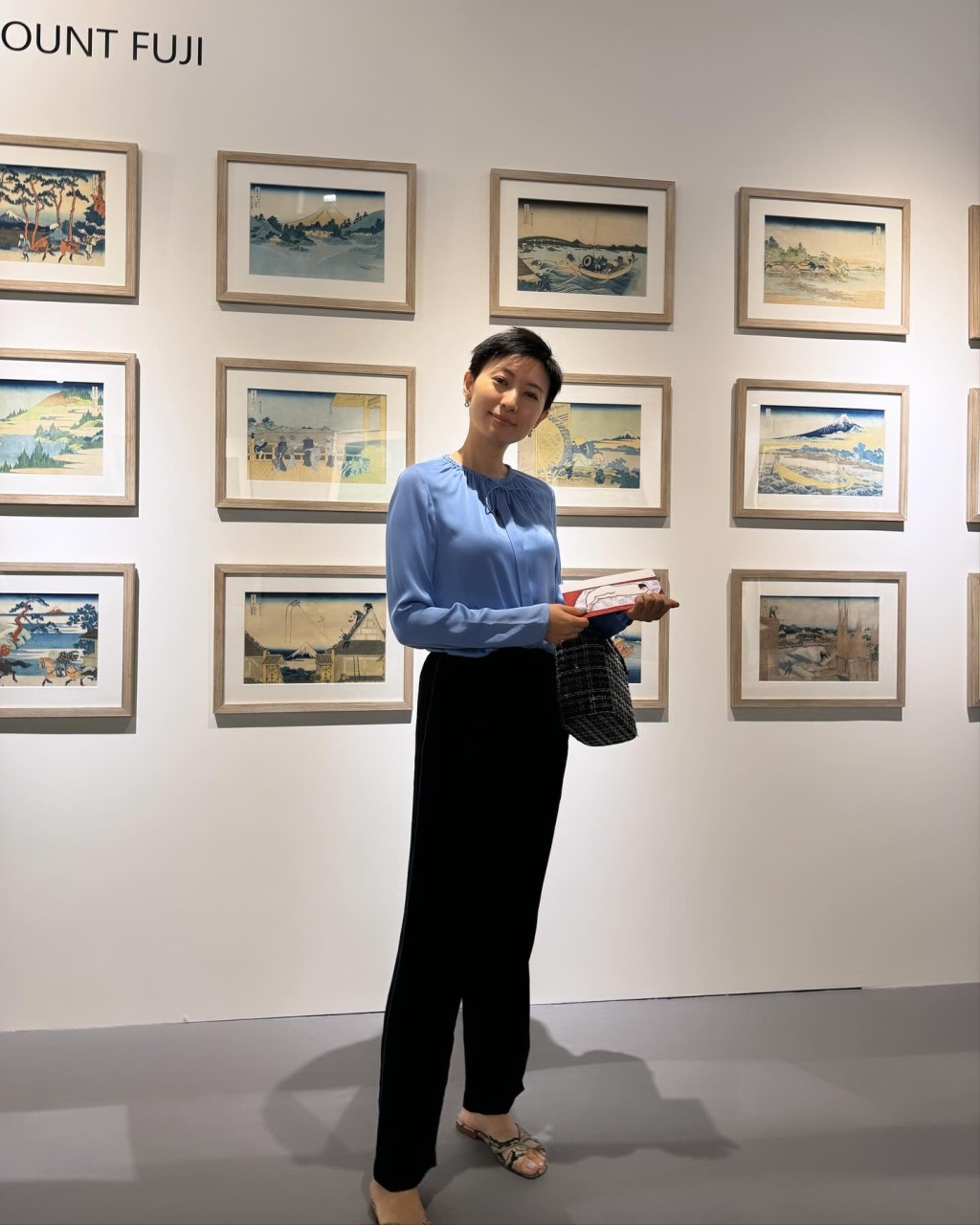 陳爽亦喜歡觀賞展覽。