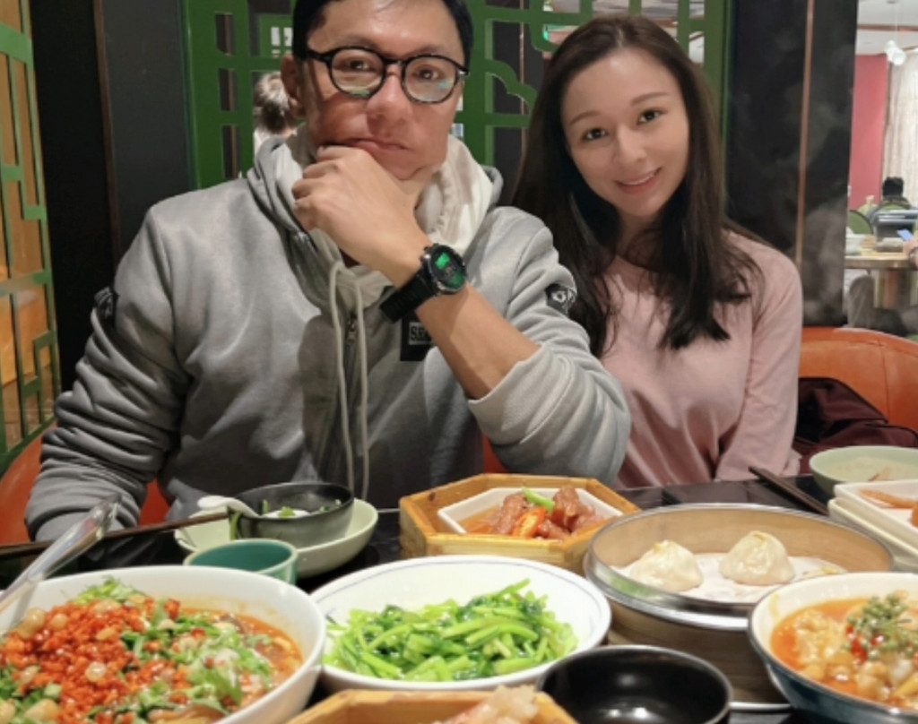 林鈺洧與爸爸林俊賢甚少合照。