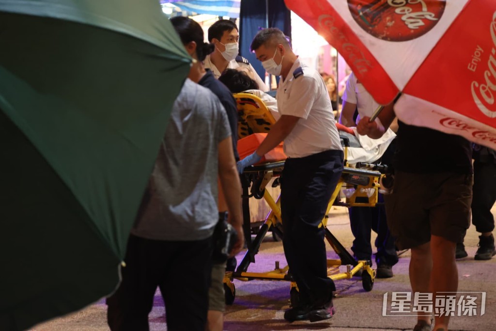 傷者需入院接受治理。