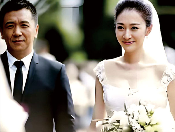 李小冉徐佳寧2014年登記結婚。網上圖片