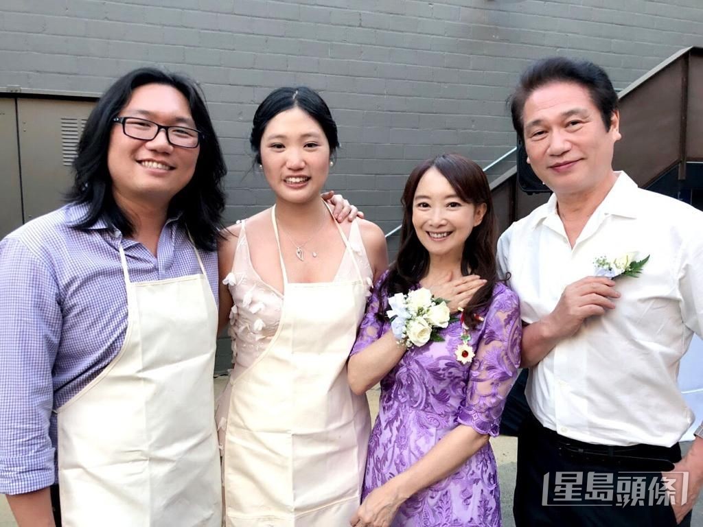 陳美齡與兒媳的關係十分融洽。