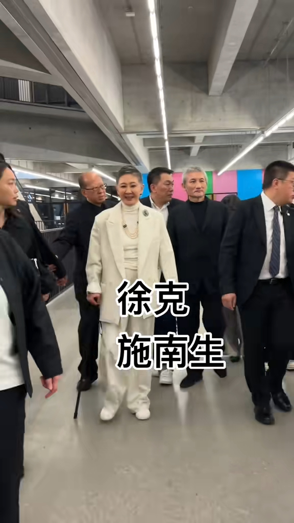當時網民看到施南生要撐拐杖，都不禁留言表示擔心她的健康。
