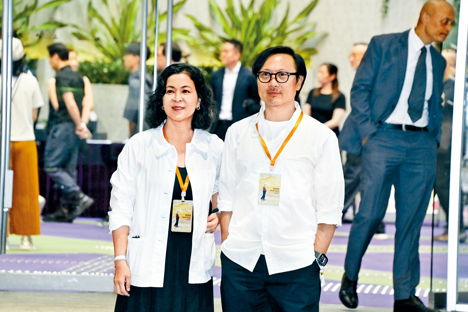 潘燦良夫婦直言會將恩師所教銘記於心。