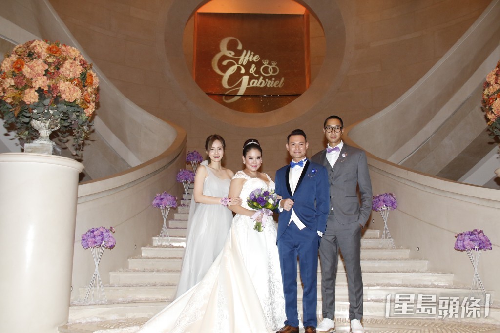 海俊傑在2017年與任職化妝師的女友莫家慈（Effie）結婚。