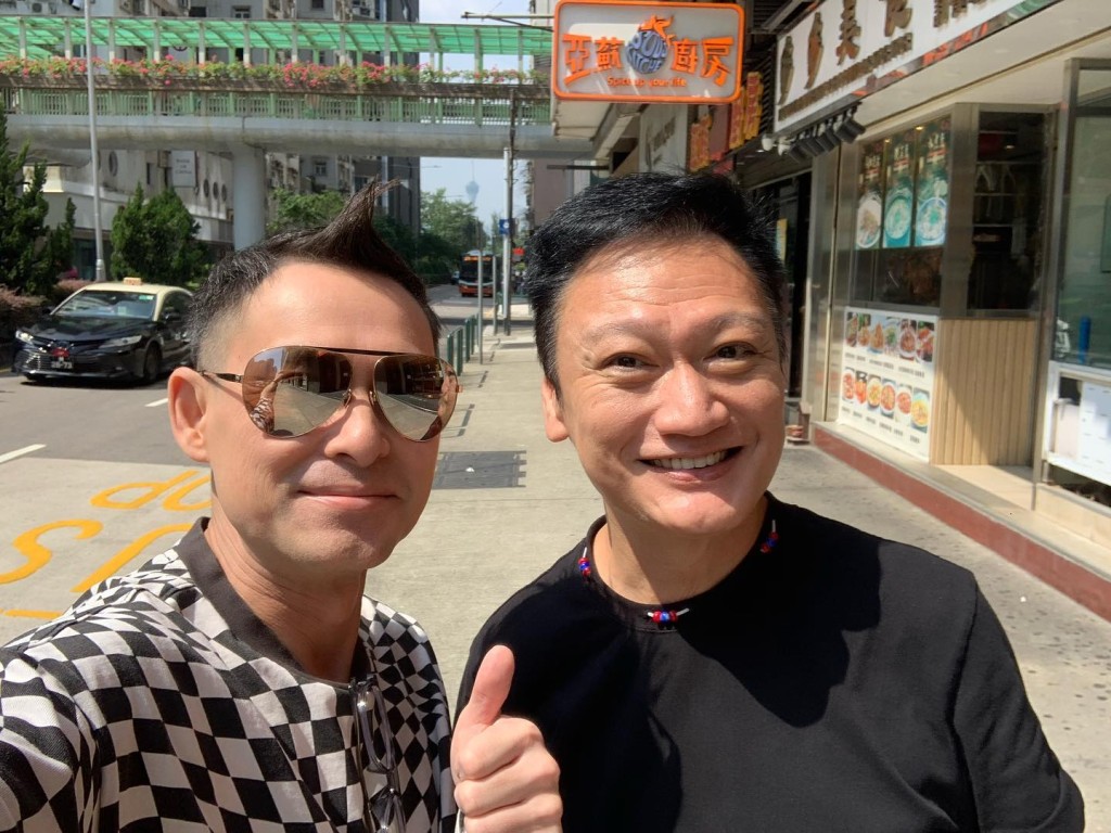 海俊傑早前曾與陶大宇在澳門見面。