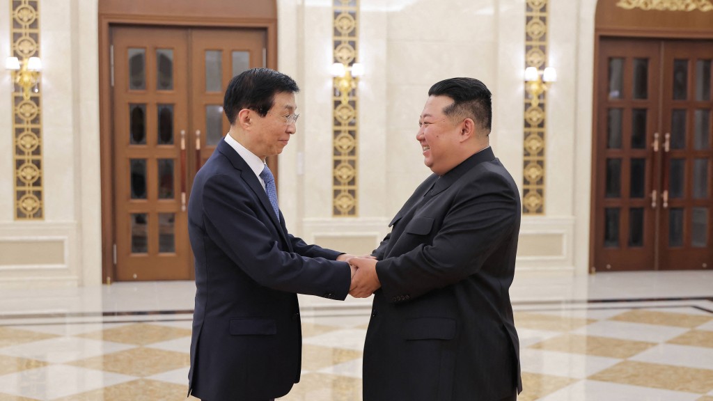 金正恩會晤王滬寧 重申積極發展朝中關係為堅定不移方針