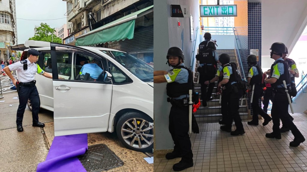 港警動員逾500人跨區演習 模擬國際會議期間應對恐襲及緊急狀況