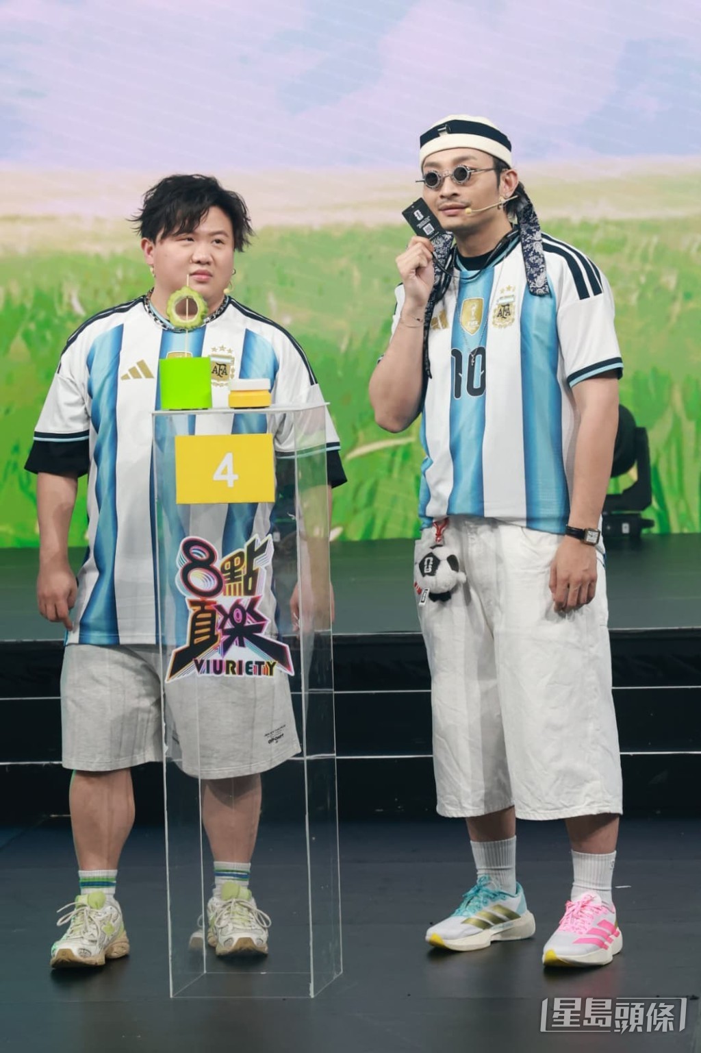 兩人最終不敵對手。
