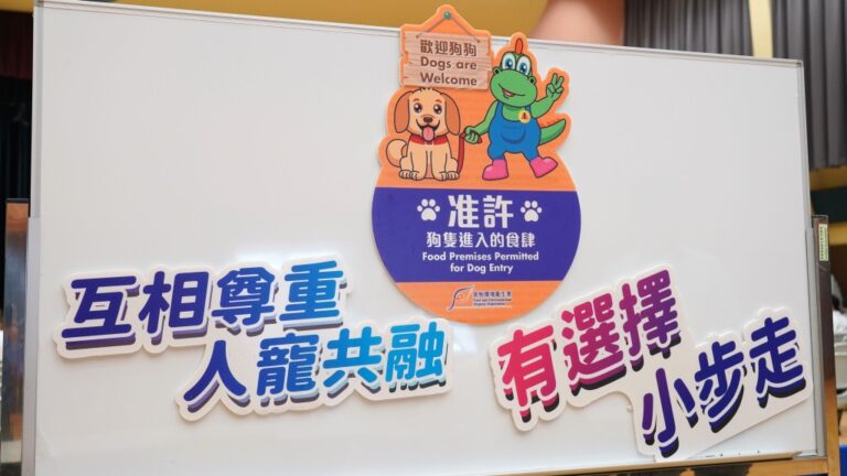 屯門食肆准狗隻進入 茶餐廳生意增一成 狗主自律獲讚
