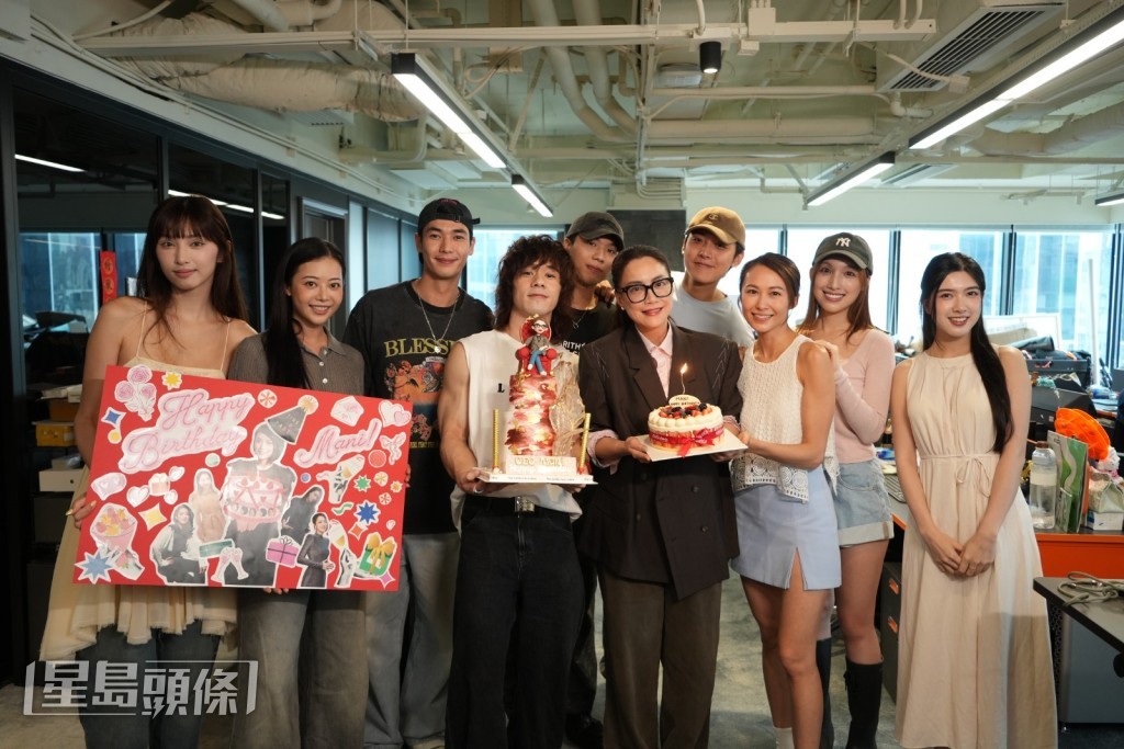 Mani許願時將願望送給大家,祝願所有藝人都大紅大紫、工作順利。