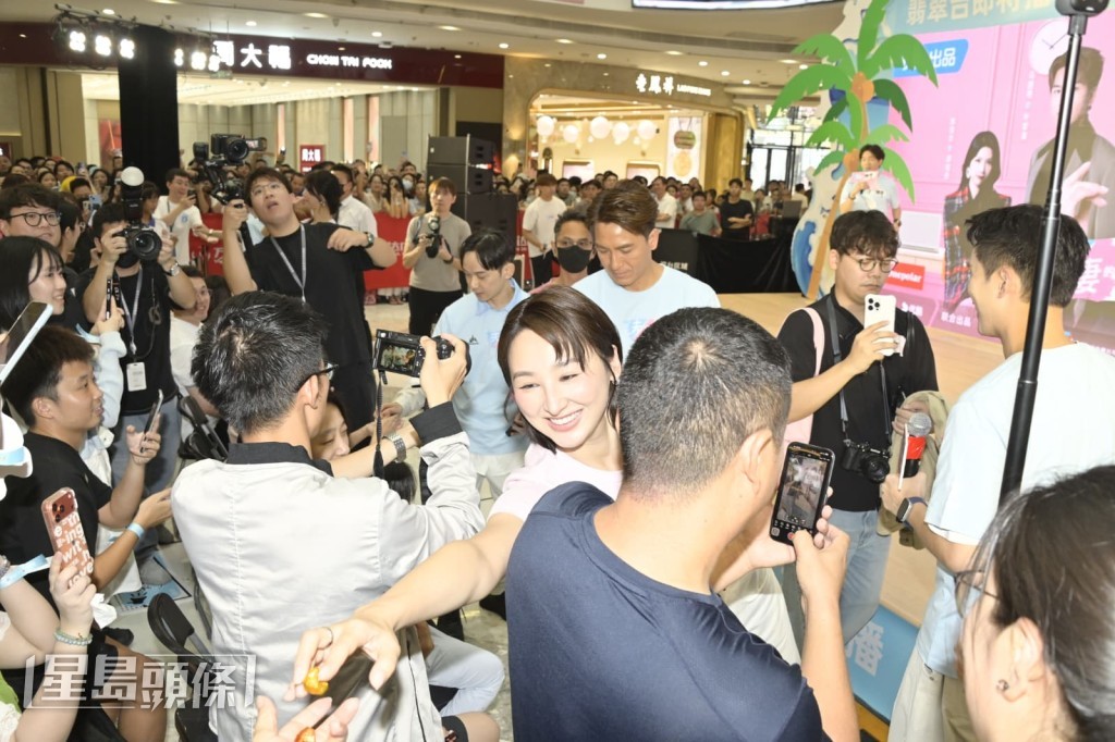 高海寧在現場非常受觀眾歡迎。