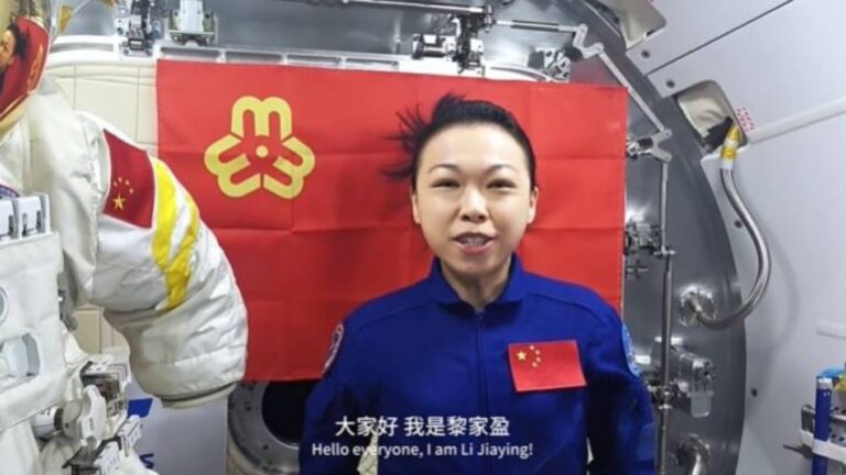 世界人工智能大會舉辦AI女性論壇 香港女太空人黎家盈從太空站發來祝賀