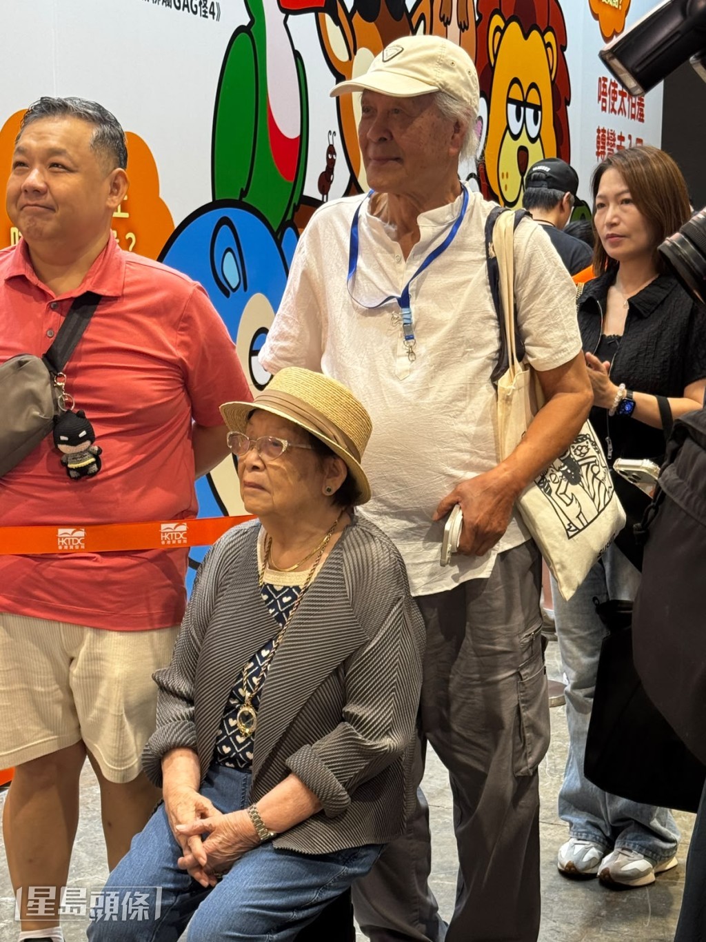 鄭啟泰的父母亦有出席新書分享會。
