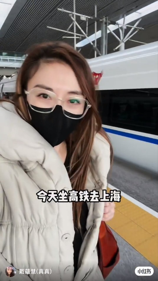 戴蘊慧已相當適應內地的生活。