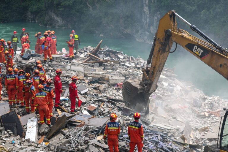 重慶彭水山體崩塌後現網絡謠言 警方通報三宗案例並處罰造謠者
