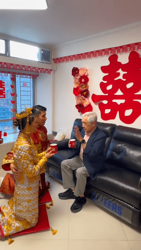 姜文杰夫婦於2024年5月20日補辦婚禮。