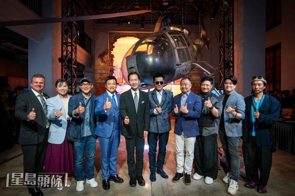 展覽開幕酒會星光熠熠,古天樂、錢嘉樂、唐季禮等電影界人士均有出席支持。