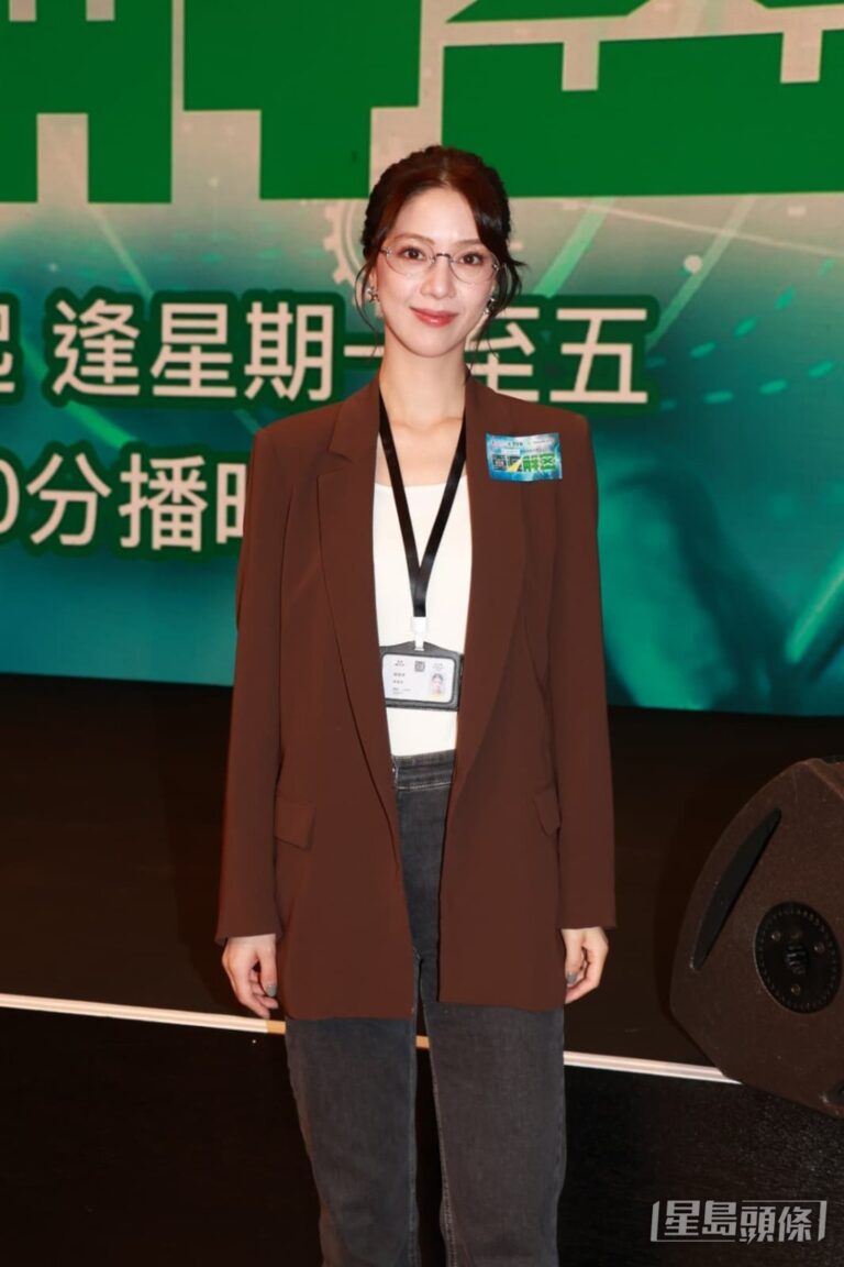 陳曉華現身瘦身有成 坦言現階段以工作為先