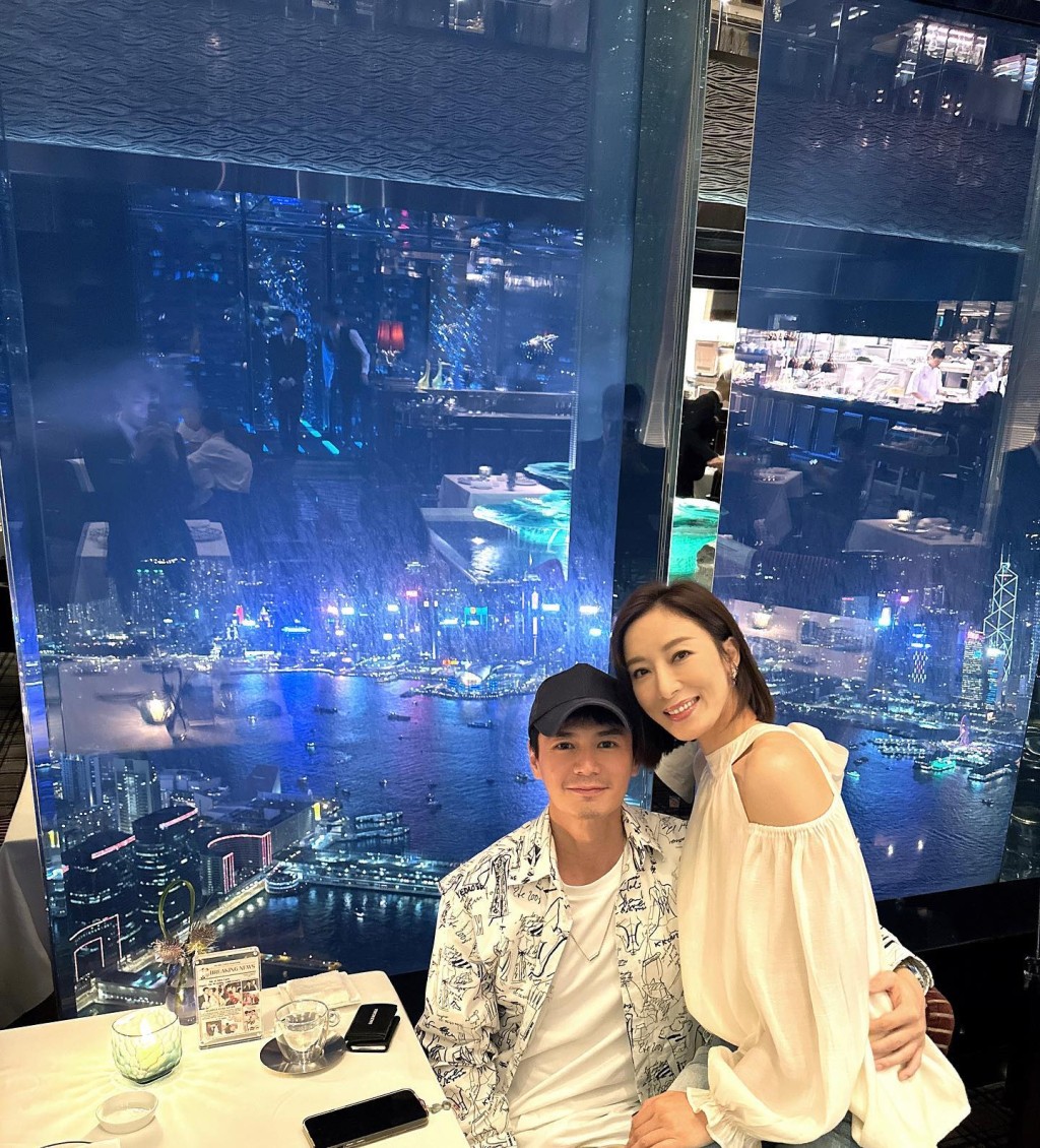 楊茜堯與羅子溢感情恩愛。