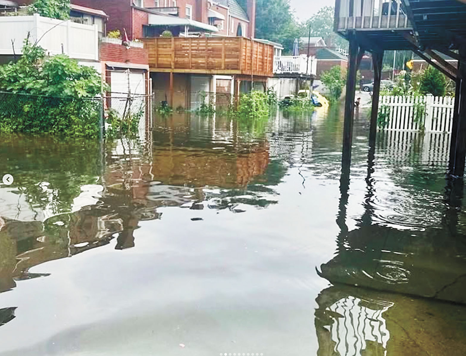 皇后區暴雨資料圖。 圖片來源:黃友興辦公室