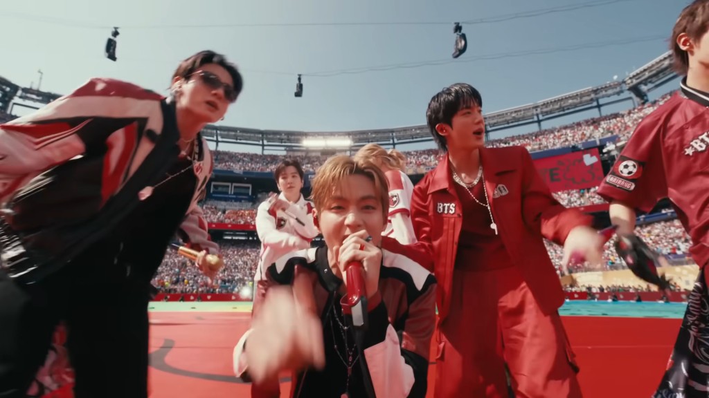 粉絲指出，觀看世界盃決賽是為了BTS的表演。