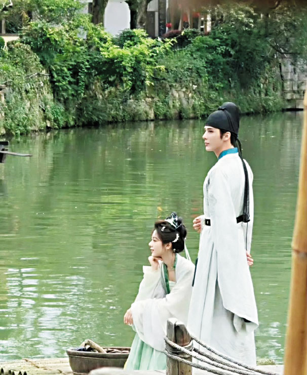 趙今麥王安宇合作《一念江南》。網上圖片