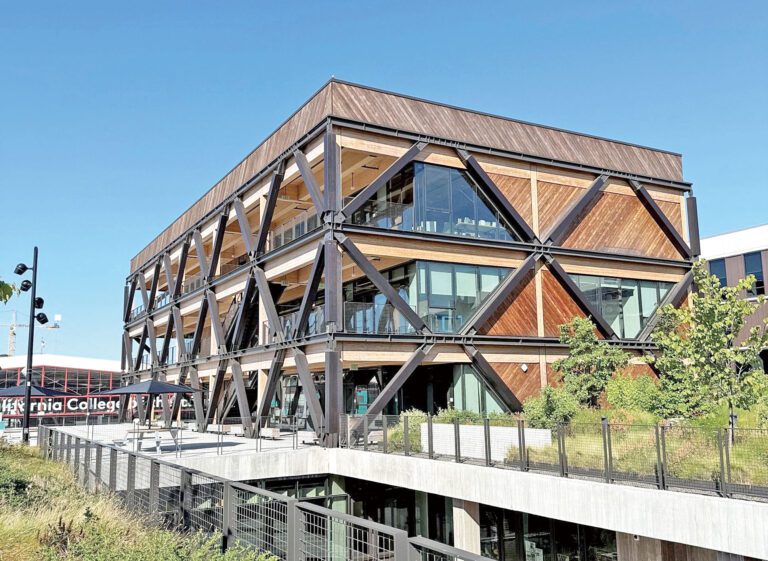 加州藝術學院三藩市校園，將成為范德堡大學的「黃仁勳與黃洛麗藝術、建築與設計學院」。范德堡大學提供