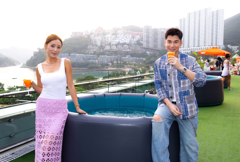 何佩瑜特別推薦海景Ice Bath及Pilates課程,笑言這裡是女士們的排毒美顏天堂。