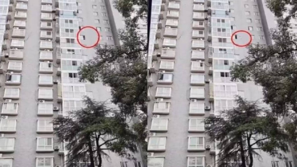 長沙大四女生考試失利情緒失控 高處投擲物品持續半小時