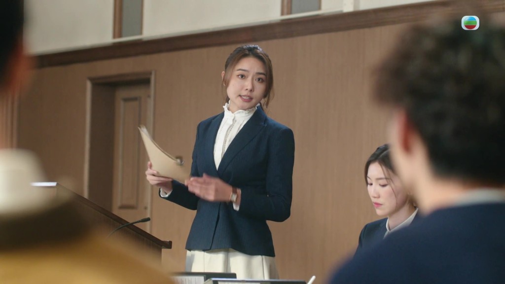 戴祖儀有份在劇集《正義女神》中飾演檢控官。