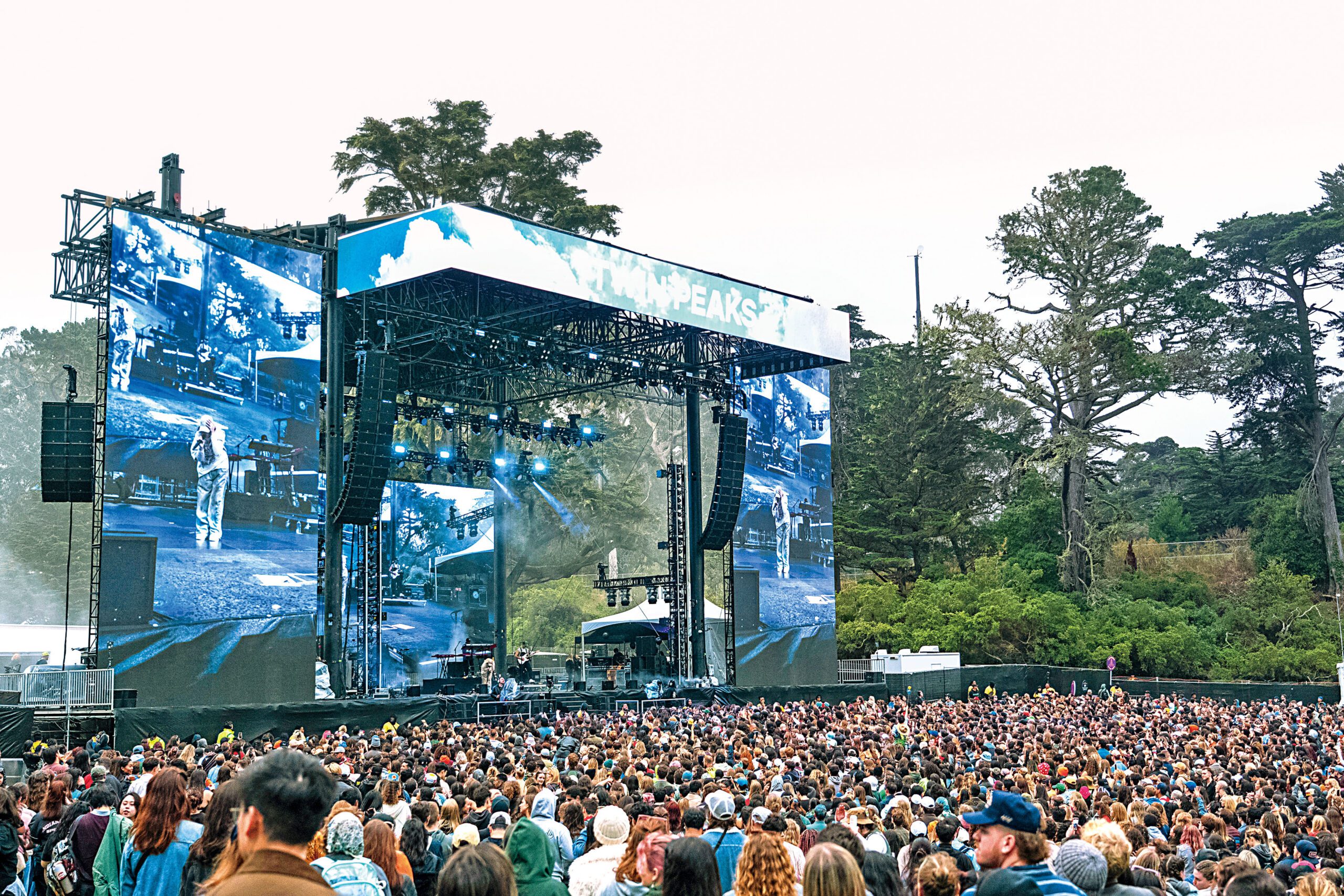 年度音樂盛事「外地」(Outside Lands)音樂節在三藩市舉辦。美聯社資料圖