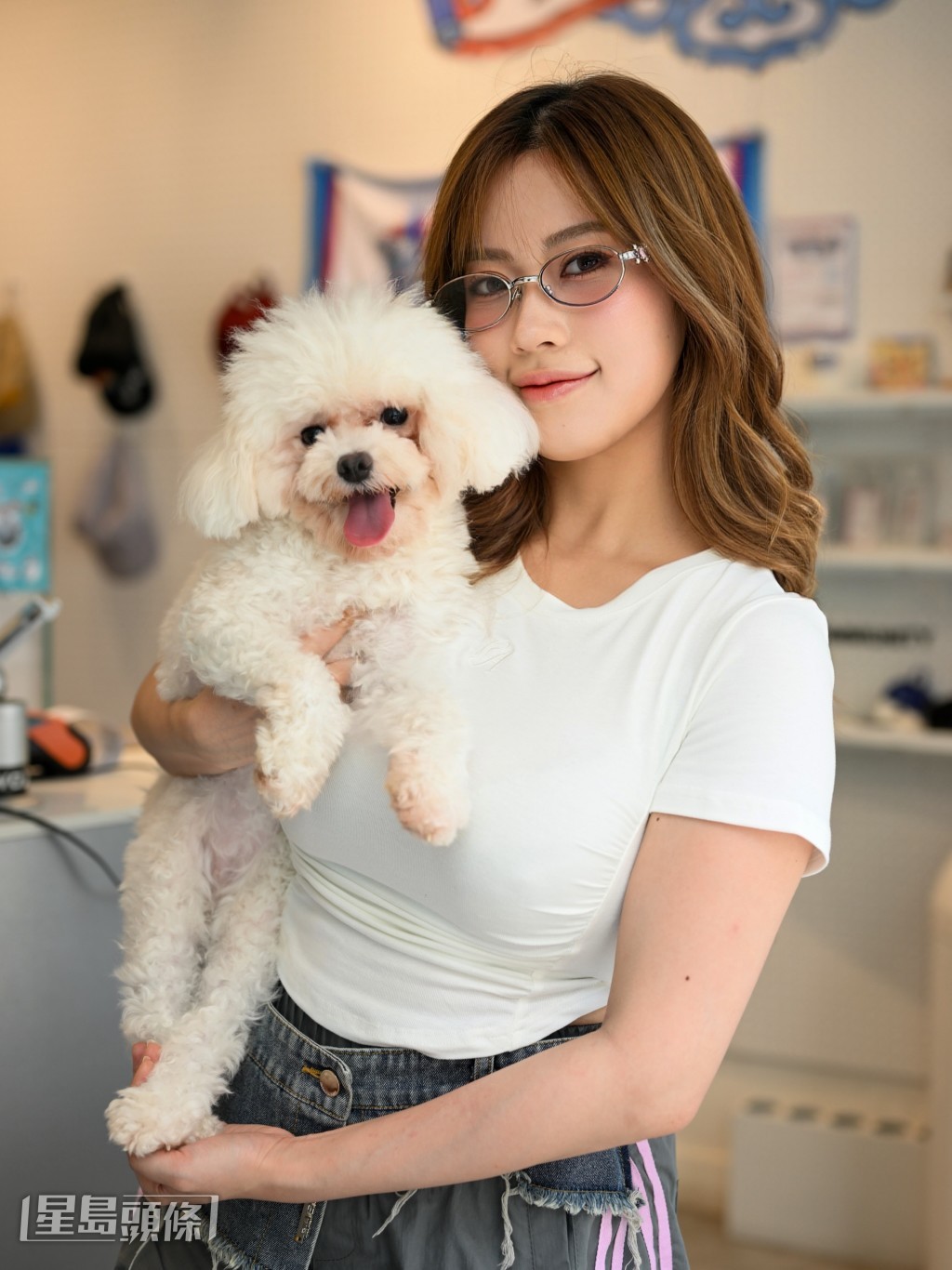 波波覺得貪吃愛玩的比熊犬,性格與自己最相似。