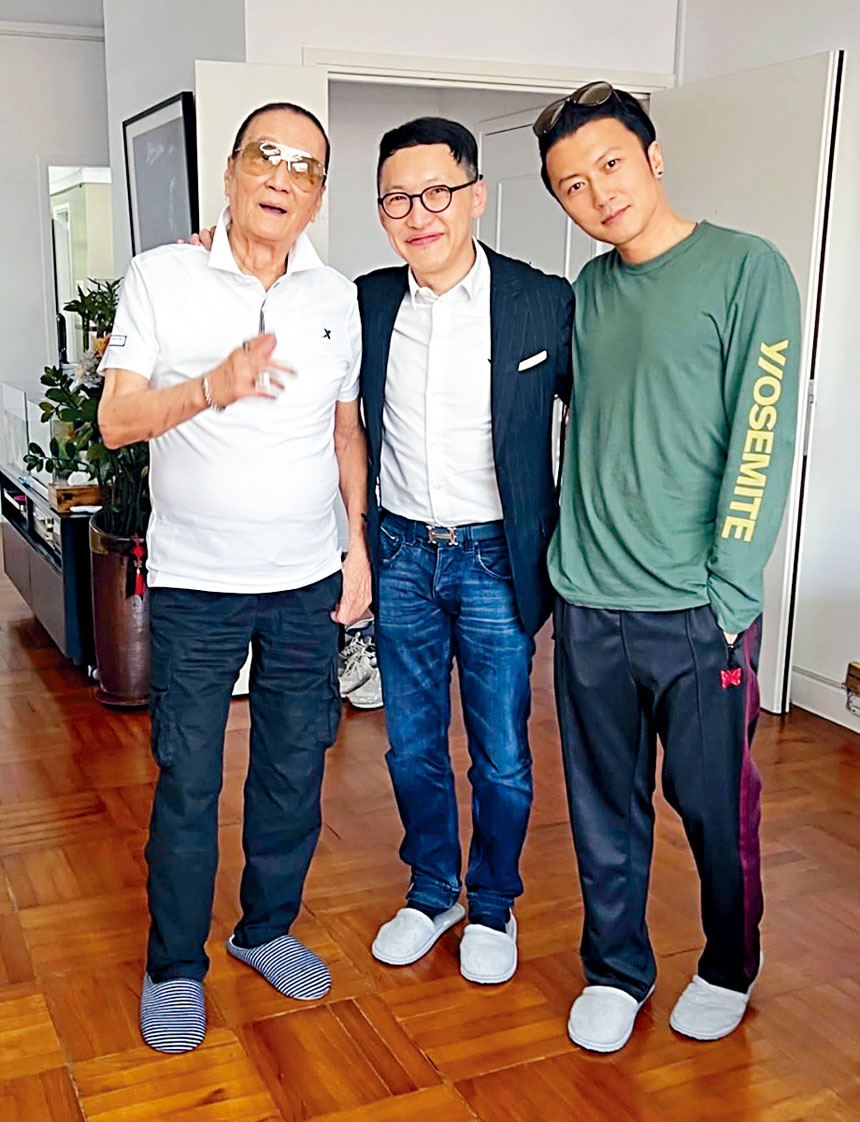 楊醫生經常到訪四哥豪宅,與霆鋒亦好熟。