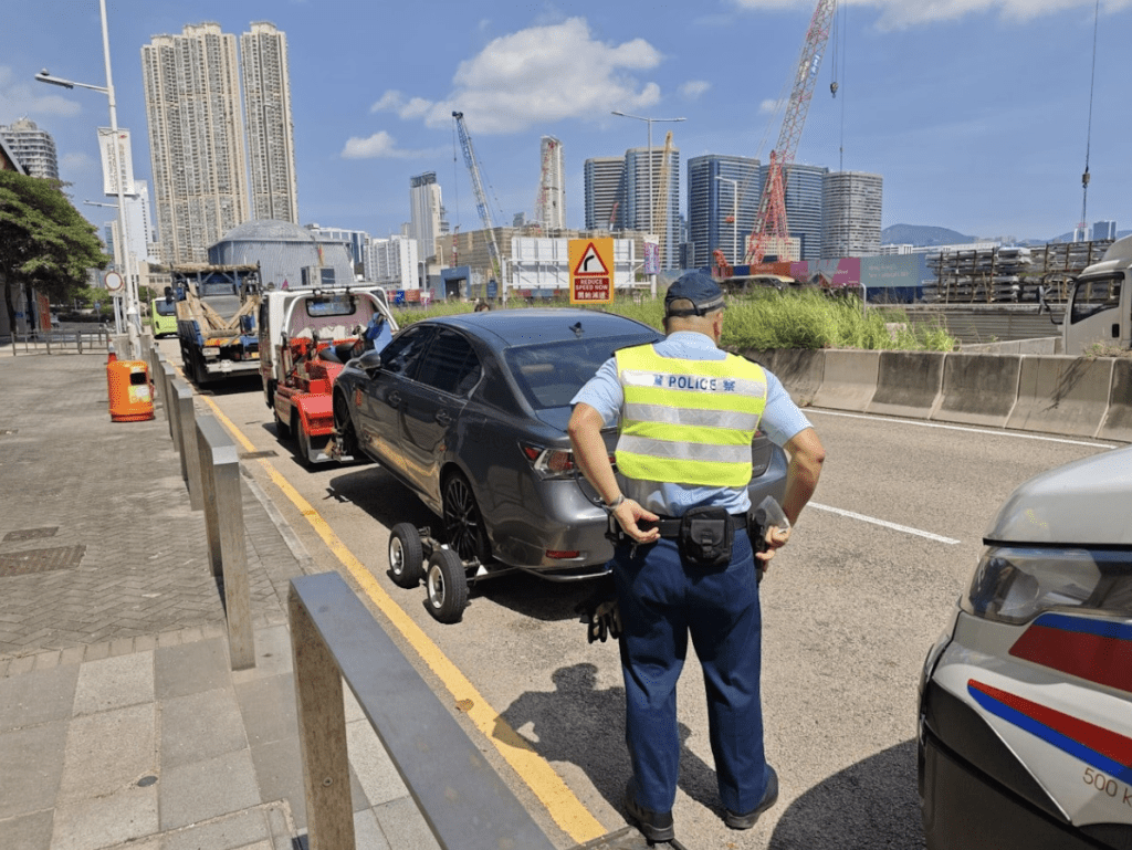 油尖警區嚴打違例泊車 單日發出748張定額罰款通知書