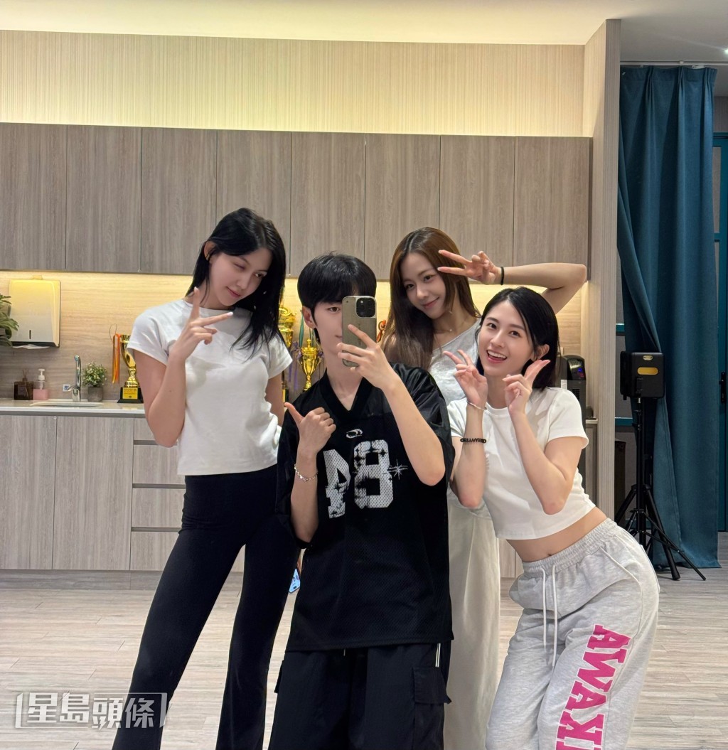 成員喬美莎、倪嘉雯及莊子璇都稱讚Geon教導有方。