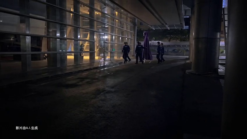 宣傳片片尾出現了古怪的現象。