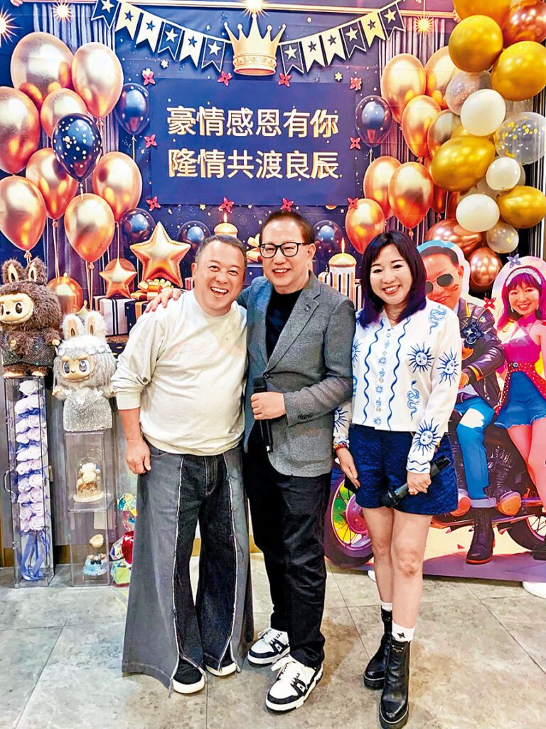 ■曾志偉驚喜現身，更大讚劉家豪的愛徒張穎康「掂」。