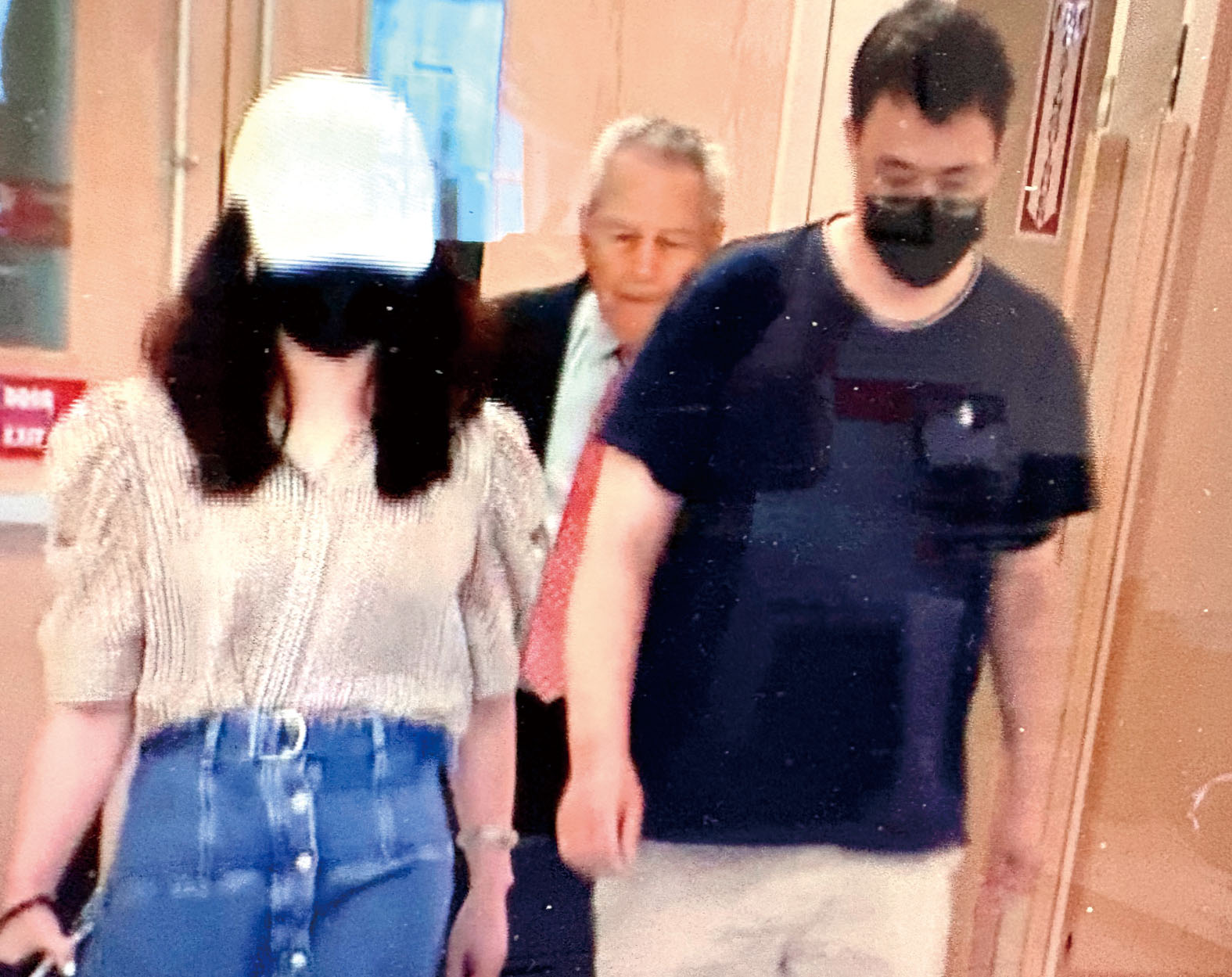 林胡安與劉興濤在長島布魯克海文鎮法院庭訊，全部否認控罪。