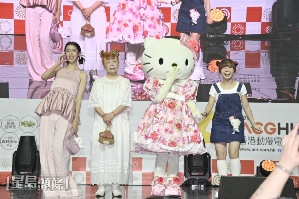 蔡思貝透露從小就喜歡Hello Kitty，尤其對蝴蝶結情有獨鍾。