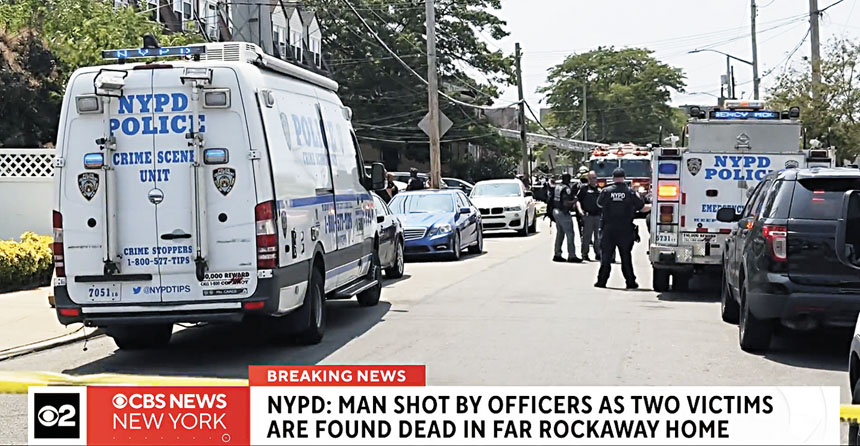 警方證實，湯瑪斯無犯罪紀錄，案件仍在調查中。 CBS紐約截圖